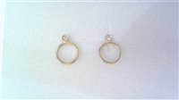 Orecchini Lux Gioielli Donna Simboli in Oro giallo Diamante 0.03 Ct OR31218DG - OR31218DG